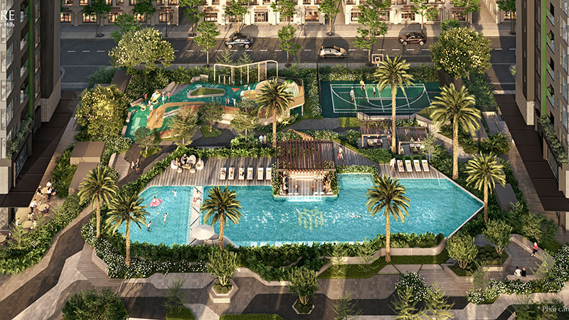 Bể bơi ngoài trời Lumiere Prime Hills be-boi-ngoai-troi-lumiere-prime-hills