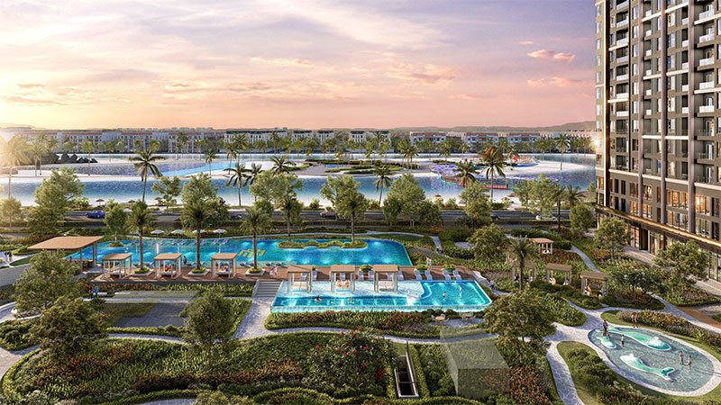 Toàn cảnh bể bơi The Wave Masteri Grand Coast toan-canh-be-boi-the-wave-masteri-grand-coast